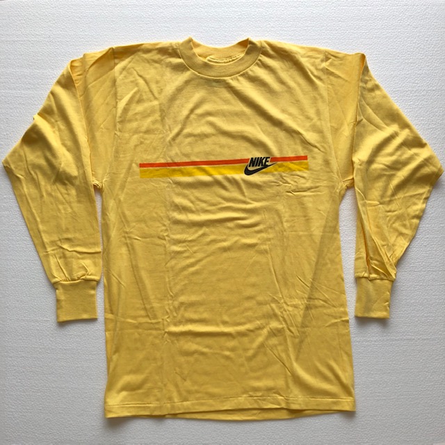  NIKE Long sleeve Shirt/Pinwheel  Tag/Late Of 70s 